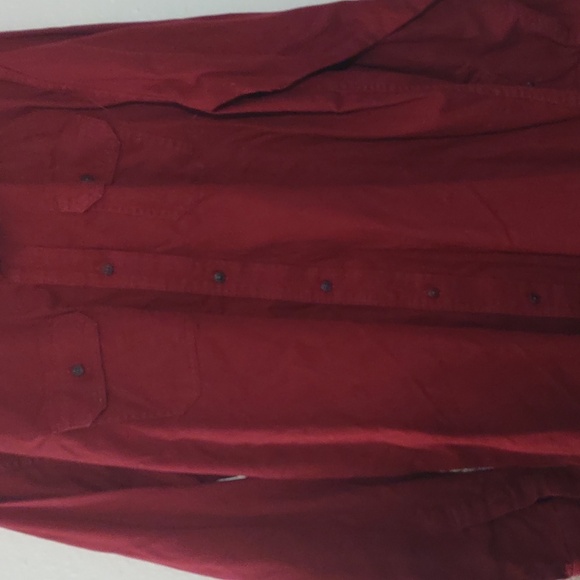 PRE OWNED WRANGLER PREMIUM QUALITY COMFORT FLEX SIZE L TALL COLOR BURGUNDY - Picture 5 of 10